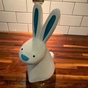 Tall ceramic bunny